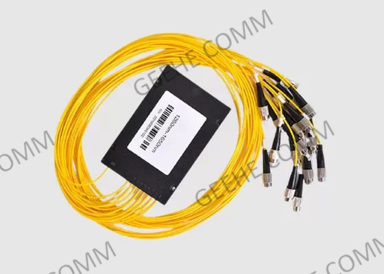 Separatori ottici FTTH di modo 1×16 del separatore dello SpA dell'ABS della fibra di Corning singoli