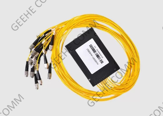 Separatori ottici FTTH di modo 1×16 del separatore dello SpA dell'ABS della fibra di Corning singoli