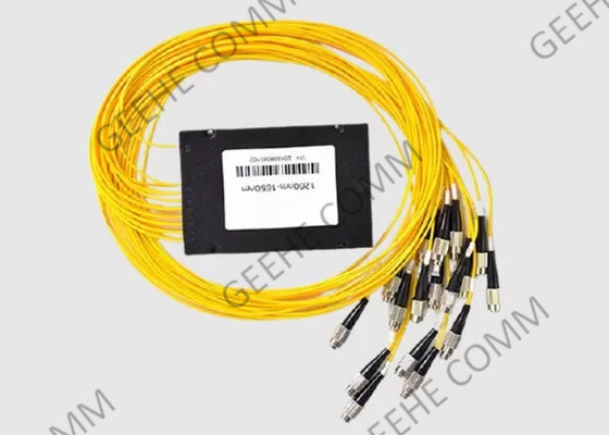 Separatori ottici FTTH di modo 1×16 del separatore dello SpA dell'ABS della fibra di Corning singoli
