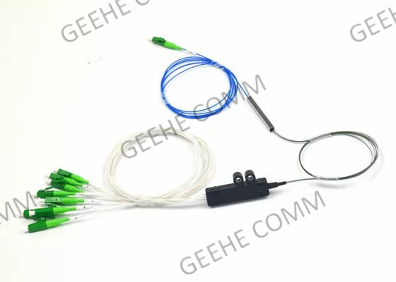 8 separatore a fibra ottica del Plc dei centri 1X8 con i connettori di LC/APC