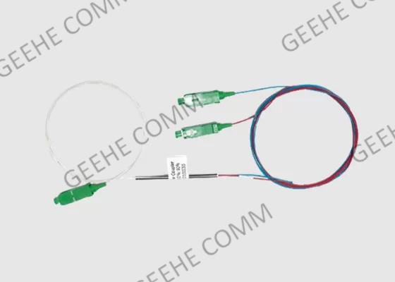 Tipo standard dell'accoppiatore 1310nm 1550nm 1M Fiber Long 900um della fibra 1X2 di MP