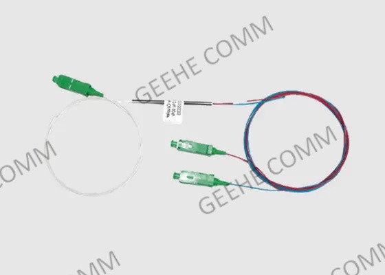 Tipo standard dell'accoppiatore 1310nm 1550nm 1M Fiber Long 900um della fibra 1X2 di MP
