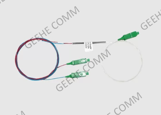 Tipo standard dell'accoppiatore 1310nm 1550nm 1M Fiber Long 900um della fibra 1X2 di MP