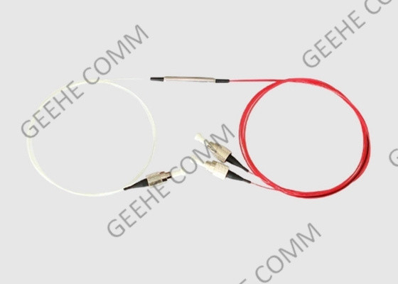 separatore monomodale 1550 0.9mm di 1x2 FC/APC FC/APC 9/125 FBT 10/90 di rapporto spaccato