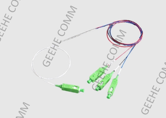 Accoppiatore fuso d'acciaio della fibra di singolo modo dell'accoppiatore del cavo a fibre ottiche della metropolitana 1 - 3