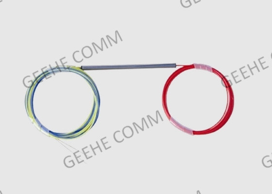 Fibra nuda 250μm della metropolitana FBT del separatore d'acciaio monomodale dell'accoppiatore nessun connettore 1x3