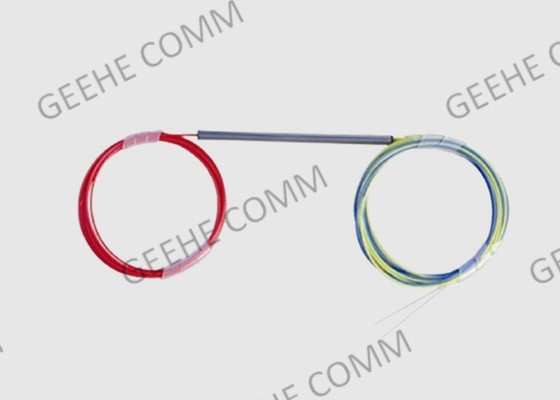Fibra nuda 250μm della metropolitana FBT del separatore d'acciaio monomodale dell'accoppiatore nessun connettore 1x3