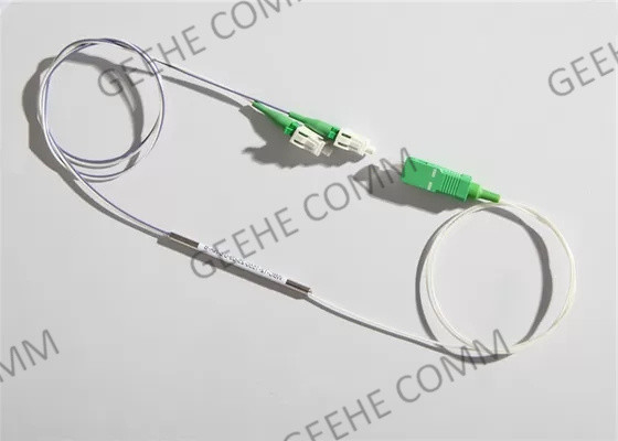 1× 2 accoppiatore del cavo a fibre ottiche di singolo modo 30/70 Y