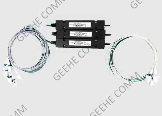 Accoppiatore di coppia della razione LC/PC 1×3 FBT del produttore 850nm millimetro 2/98 finale per GPON