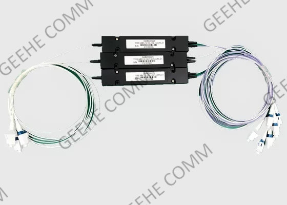 Accoppiatore di coppia della razione LC/PC 1×3 FBT del produttore 850nm millimetro 2/98 finale per GPON