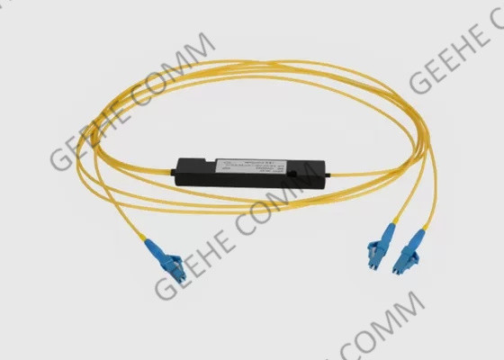 accoppiatore doppio misto della fibra della finestra LC/UPC di 1x2 FBT con il contenitore di ABS