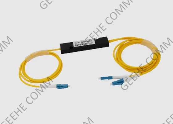 accoppiatore doppio misto della fibra della finestra LC/UPC di 1x2 FBT con il contenitore di ABS