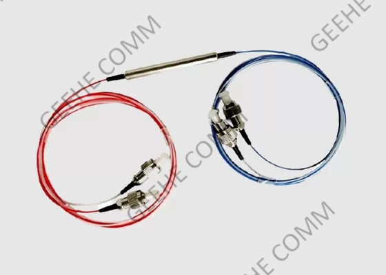 Il separatore del singolo modo 2X2 FC/APC FBT si raddoppia fibra della finestra 0.9mm con la metropolitana sciolta
