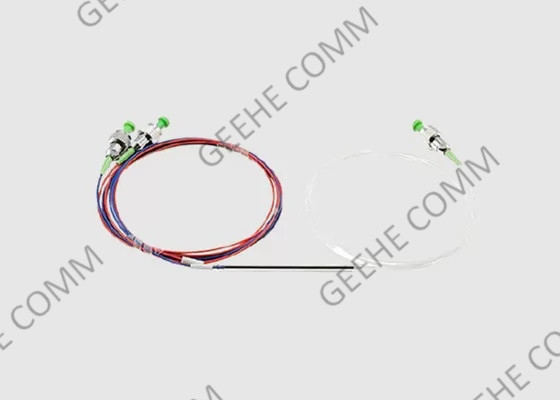 fibra doppia della finestra 0.9mm di singolo modo del separatore di 1X2 FC/APC FBT su misura