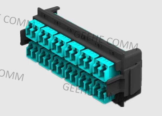 Front Facing Multimode OM3 100G MTP al quadro d'interconnessione di LC HD