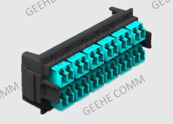 Front Facing Multimode OM3 100G MTP al quadro d'interconnessione di LC HD