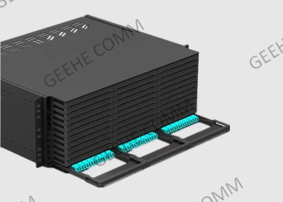 4U 576 i centri LC al quadro d'interconnessione di fibra di singolo modo di MTP