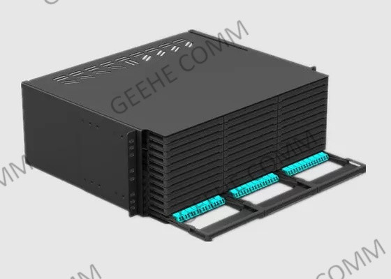 4U 576 i centri LC al quadro d'interconnessione di fibra di singolo modo di MTP