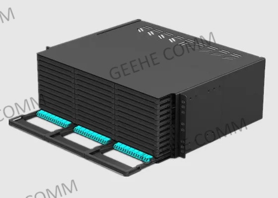 4U 576 i centri LC al quadro d'interconnessione di fibra di singolo modo di MTP