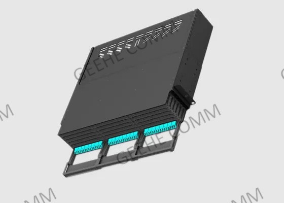 supporto di scaffale 2U MPO al quadro d'interconnessione del centro HD di LC 288