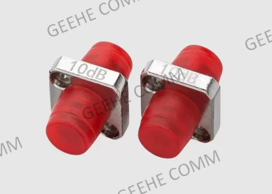 Adattatore a fibra ottica misto FC-FC di colore verde con la flangia rettangolare