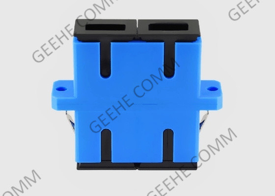 Sc blu di colore all'accoppiatore a fibra ottica misto dell'adattatore dello Sc con le flange
