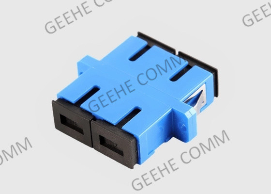 Sc blu di colore all'accoppiatore a fibra ottica misto dell'adattatore dello Sc con le flange