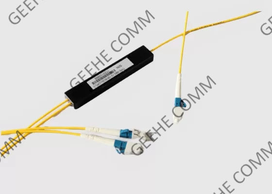 WDM doppio dell'accoppiatore di rapporto LC/UPC 1x2 FBT del separatore della finestra di FTTH