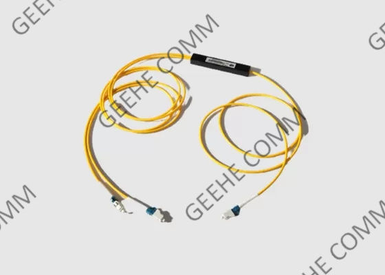 WDM doppio dell'accoppiatore di rapporto LC/UPC 1x2 FBT del separatore della finestra di FTTH