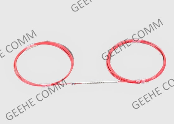 1x2 la metropolitana sciolta dei porti 900um ha fuso la lunghezza nuda della fibra della fibra 1m del rivestimento SMF28e di WDM