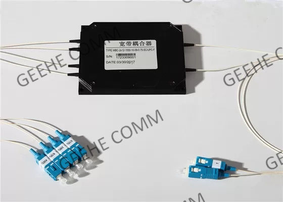 2×4 smazzano fuori 1480nm hanno fuso il modulo a fibra ottica di WDM