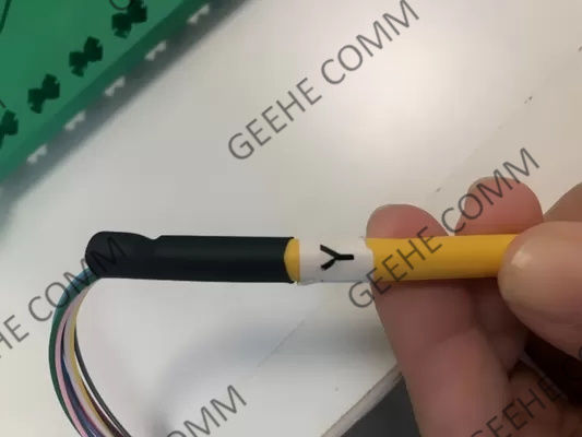 Supporto di scaffale a fibra ottica del separatore 0.9mm dello SpA dei centri di uscita 12 dello Sc UPC di singolo modo