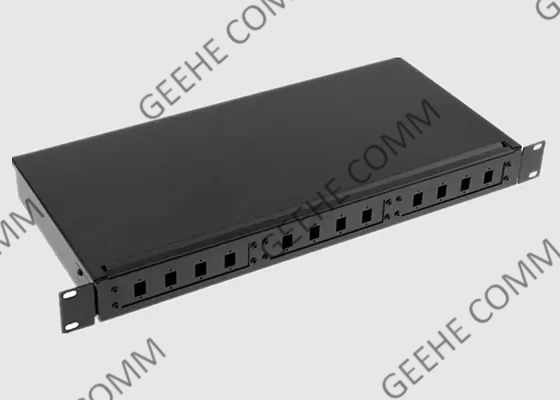 Quadro d'interconnessione a fibra ottica dello Sc del porto a 19 pollici 1U 24 del supporto della parete