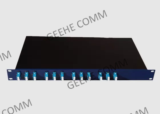 1.2mm duplex misto nero quadro d'interconnessione di fibra dello Sc di 12 porti