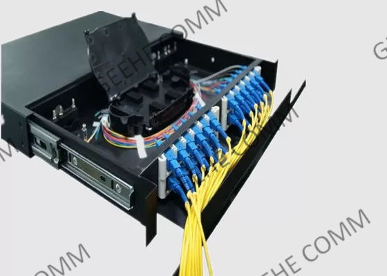 12 quadro d'interconnessione di fibra ottica del porto SC/UPC LC/UPC