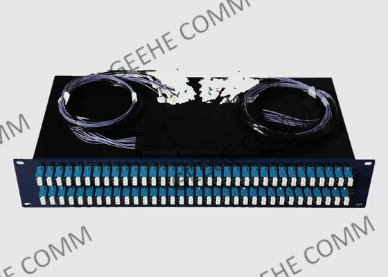 Quadro d'interconnessione duplex misto a 19 pollici di LC di 96 porti 2U