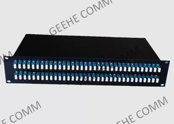Quadro d'interconnessione duplex misto a 19 pollici di LC di 96 porti 2U