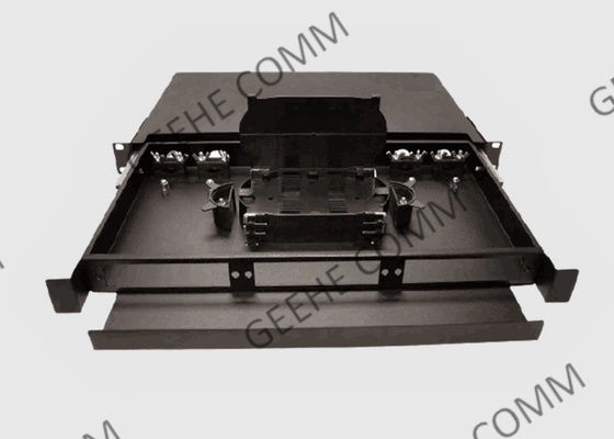 1 12 trecce monomodali del pannello 900um della toppa e della giuntura del supporto di scaffale del porto LC-UPC di RU