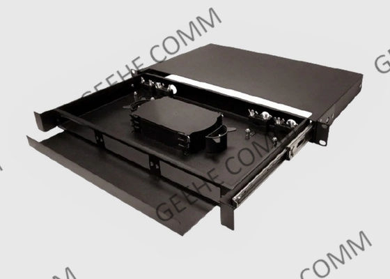 1 12 trecce monomodali del pannello 900um della toppa e della giuntura del supporto di scaffale del porto LC-UPC di RU