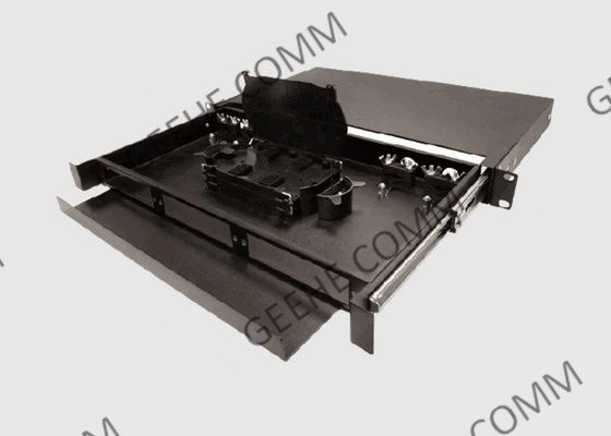 1 12 trecce monomodali del pannello 900um della toppa e della giuntura del supporto di scaffale del porto LC-UPC di RU