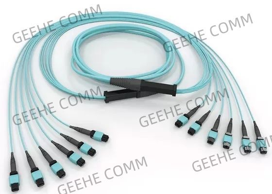 Cavo a fibre ottiche della colonna montante OFNR 2.0mm 1m MPO di singolo modo