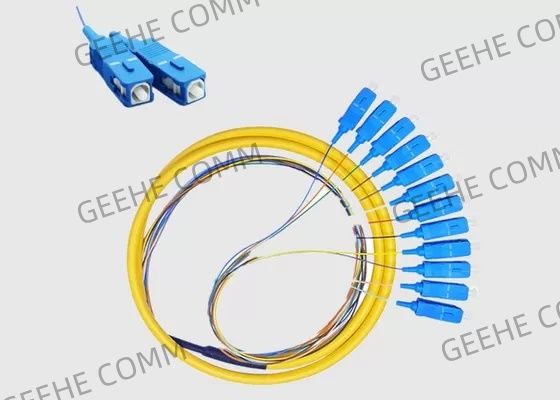 Lo Sc UPC 12 svuota la treccia del cavo di toppa di G652D G657A1