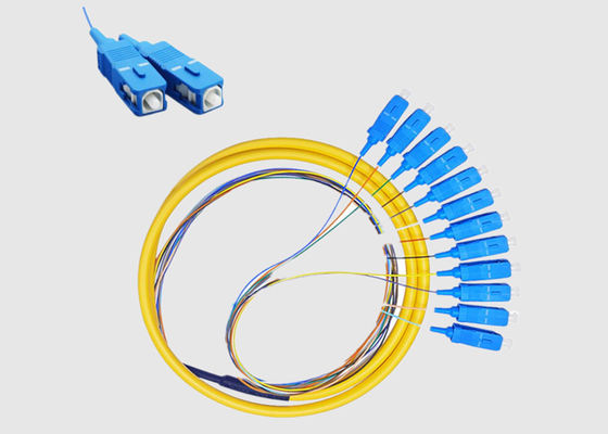 Lo Sc UPC 12 svuota la treccia del cavo di toppa di G652D G657A1