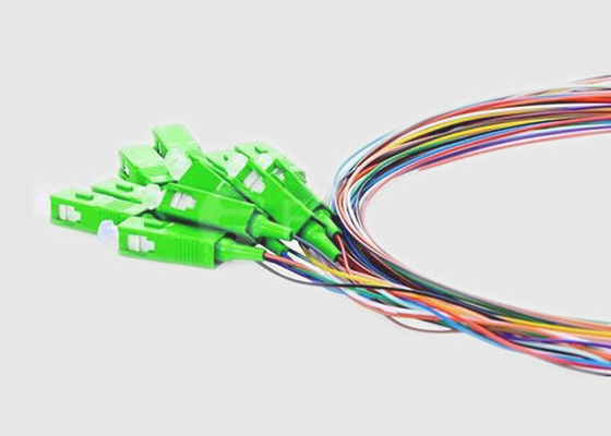 Treccia dello Sc UPC dei centri LSZH 0.9mm di singolo modo 12