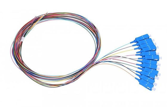 Trecce a fibra ottica dello Sc della multi fibra all'aperto 1m del centro 12