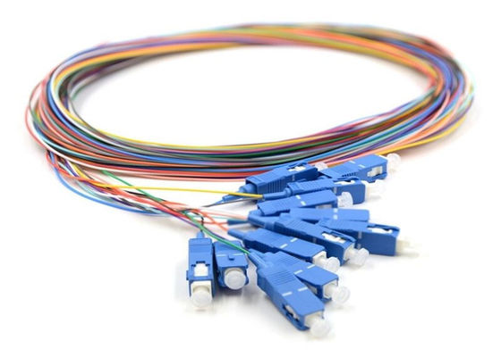 Trecce a fibra ottica dello Sc della multi fibra all'aperto 1m del centro 12