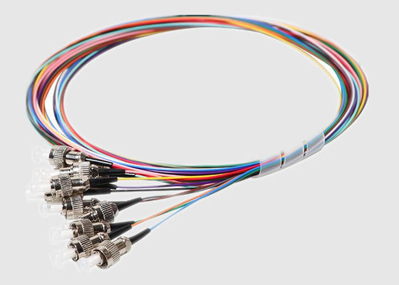 12 il colore della fibra 12 smazza fuori la treccia di FC 2M Single Mode Fiber