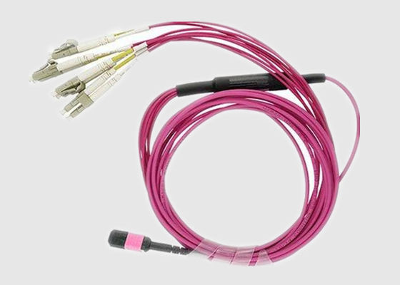 I multi centri OM3 2.0mm MPO del tronco 8 al cavo di sblocco di LC