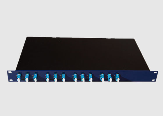 1.2mm duplex misto nero quadro d'interconnessione di fibra dello Sc di 12 porti
