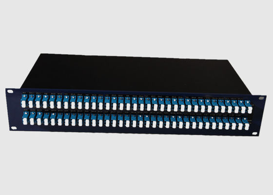 Quadro d'interconnessione duplex misto a 19 pollici di LC di 96 porti 2U